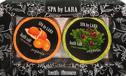 Изображение товара Набор подарочный SPA BY LARA Соль шипучая для ванн, 160г
