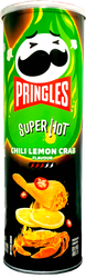Изображение товара Чипсы картофельные PRINGLES Острый лимон и краб, 110г