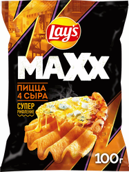 Изображение товара Чипсы картофельные LAY'S Махх Пицца 4 сыра, 100г