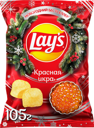 Изображение товара Чипсы картофельные LAY'S Красная икра, 105г