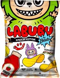 Изображение товара Чипсы картофельные BRUTO Labubu Крейзи кепчук, 75г