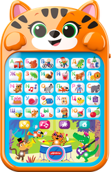 Изображение товара Игрушка музыкальная АЗБУКВАРИК Говорящий планшетик зверюшка