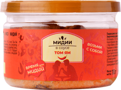 Изображение товара Мидии ШИФУДО мясо в соусе Том-Ям, 100г