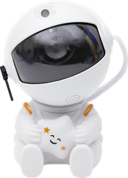 Изображение товара Ночник-проектор HOMECLUB Астронавт со звездой  световые эффекты, USB Type-C