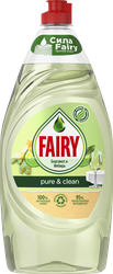 Изображение товара Средство для мытья посуды FAIRY Pure&clean Бергамот, имбирь, 900мл