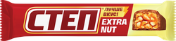 Изображение товара Батончик СТЕП Extra Nut из арахиса с мягкой карамелью, глазированный, 47г