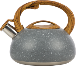 Изображение товара Чайник MALLONY Foresta, нержавеющая сталь, ручка под дерево, 2.5л, Арт. 007192