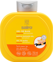 Изображение товара Гель для душа SAIRO Ваниль, 750мл