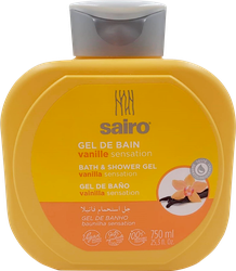 Изображение товара Гель для душа SAIRO Ваниль, 750мл