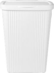 Изображение товара Корзина для белья ECONOVA Velvet, с ручками и откидной крышкой, 45л