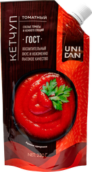 Изображение товара Кетчуп UNI DAN Томатный, 230г