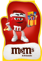 Изображение товара Набор кондитерских изделий M&M'S & FRIENDS Варежка, 121г