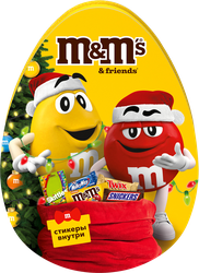 Изображение товара Набор кондитерских изделий M&M'S & FRIENDS Яйцо, 150г