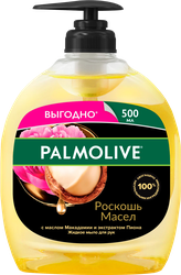 Изображение товара Мыло жидкое для рук PALMOLIVE Роскошь масел Макадамия, пион, 500мл