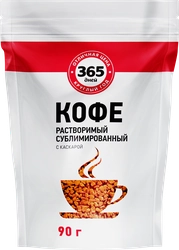 Кофе растворимый 365 ДНЕЙ натуральный сублимированный, 90г