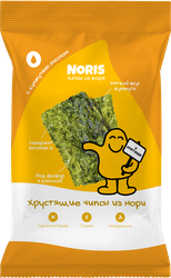 Изображение товара Чипсы нори NORIS со вкусом кунжутного масла, 5г