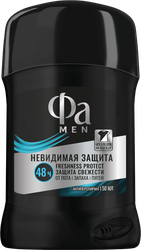 Изображение товара Антиперспирант-стик мужской ФА Men Део-стик Прозрачная защита, 50мл