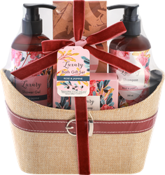 Изображение товара Набор подарочный: Гель для душа, 200мл+Шампунь для волос, 200мл+Соль для ванны, 100г