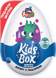Изображение товара Десерт сахаристый KIDS BOX Ум и Хрум, с подарком, 20г