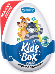 Изображение товара Десерт сахаристый KIDS BOX Простоквашино, с подарком, 20г