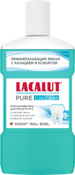 Изображение товара Ополаскиватель для полости рта LACALUT Pure calcium, 475мл