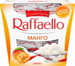 Изображение товара Конфеты RAFFAELLO с миндалем и манго, 130г