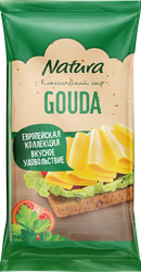 Изображение товара Сыр NATURA Gouda Гауда 45%, без змж, 180г