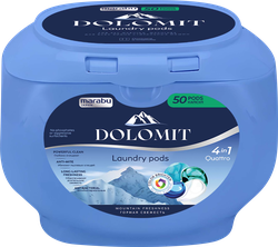 Изображение товара Капсулы для стирки MARABU Dolomit 4в1 Горная свежесть, 50шт