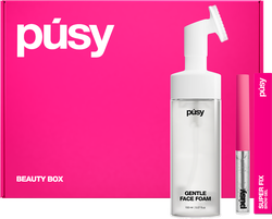 Изображение товара Набор подарочный PUSY Гель для бровей Super fix+Пенка для умывания, 155мл