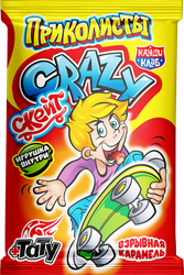 Изображение товара Карамель взрывная КАНДИ КЛАБ Crazy Скейт, 10г