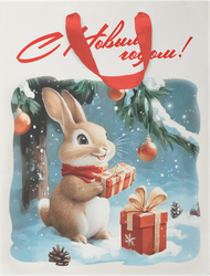 Изображение товара Пакет подарочный CITY HOME TRADE Ретро премиум 23х18х10см