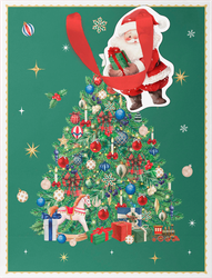 Изображение товара Пакет подарочный CITY HOME TRADE New Years Joy 31х26х11см