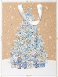 Изображение товара Пакет подарочный CITY HOME TRADE Christmas Kraft 23х18х10см