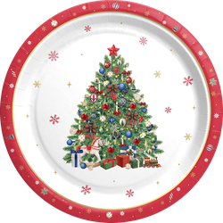 Изображение товара Тарелка бумажная CITY HOME TRADE New Years Joy 23см, 6шт