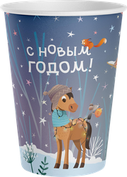 Изображение товара Стакан бумажный CITY HOME TRADE Символ года 250мл, 6шт