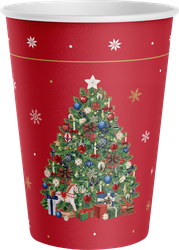 Изображение товара Стакан бумажный CITY HOME TRADE New Years Joy 250мл, 6шт