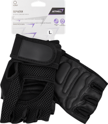 Изображение товара Перчатки для фитнеса ACTIWELL с фиксатором запястья, Арт. 109629
