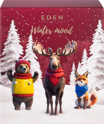 Изображение товара Набор подарочный EDEN Red Крем для рук, 50мл+Жидкое мыло, 245мл+Гель для душа, 320мл