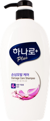 Изображение товара Шампунь-кондиционер для поврежденных и секущихся волос HANARO PLUS 2в1 Восстановление, 680мл