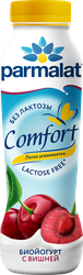 Изображение товара Йогурт питьевой PARMALAT Comfort с вишней 1,5%, безлактозный, без змж, 290г