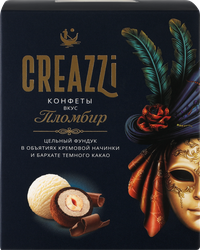 Изображение товара Конфеты CREAZZI вкус пломбир, 200г