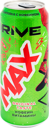 Изображение товара Напиток DRIVE ME Макс с кофеином, ароматизированный  сильногазированный, 0.449л