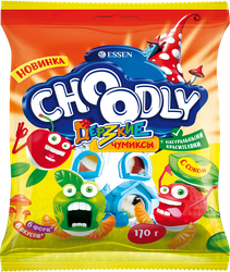 Изображение товара Мармелад жевательный ESSEN Choоdly Дерзкие чумиксы, 170г