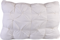 Изображение товара Подушка HOMECLUB Oriental 50х70см с защипами, белая