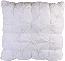 Изображение товара Подушка HOMECLUB Oriental 70х70см с защипами, белая