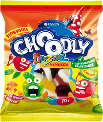 Изображение товара Мармелад жевательный ESSEN Choоdly Дерзкие чумиксы, 70г
