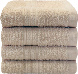 Изображение товара Полотенце махровое 365 ДНЕЙ 30х50см, цвет персиковый, Арт. 365/3050/пер