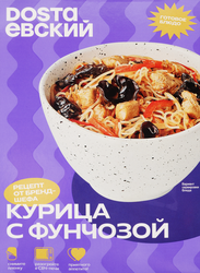 Изображение товара Вок DOSTAЕВСКИЙ Курица с фунчозой, 320г