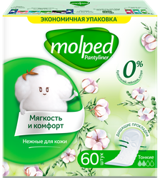 Изображение товара Прокладки ежедневные MOLPED Pure&Soft, 60шт