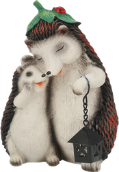 Изображение товара Фигура садовая GIARDINO CLUB Ежики, 12х10х16см, в ассортименте, Арт. YH251801